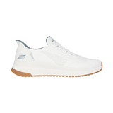 ZAPATILLAS URBANAS SKECHERS SLIP-INS BOBS SQUAD 4 HOMBRE | 118424-WHT