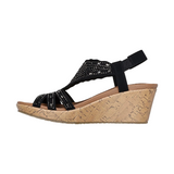 SANDALIAS SKECHERS BEVERLEE DAZZLING CHARM MUJER | 119588-BLK