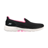 ZAPATILLAS URBANAS SKECHERS GO WALK 6 BIG SPLASH MUJER | 124508-BKHP