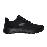 ZAPATILLAS SKECHERS FLEX APPEAL 5.0 NEGRAS (MUJER) | 150201-BBK