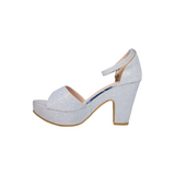 SANDALIAS DE FIESTA AGUXI SILVER 2079