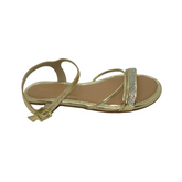 SANDALIAS MOLEKINHA NIÑAS GOLD 2157.1091.14710-66
