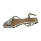 SANDALIAS MOLEKINHA NIÑAS SILVER 2157.1094.14710-41