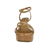 SANDALIAS DE FEISTA VIA MARTE DORADAS | 23-18003-02