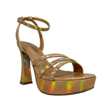 SANDALIAS DE FEISTA VIA MARTE DORADAS | 23-18003-02