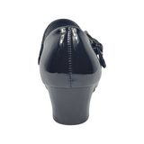 ZAPATOS DE CUECA ALQUIMIA NEGRO CHAROL INFANTIL 2334-20