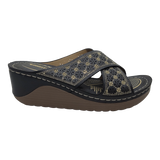 SANDALIAS DE FIESTA BONNY FRANCO NEGRAS (MUJER) | 301-0918