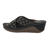 SANDALIAS DE FIESTA BONNY FRANCO NEGRAS (MUJER) | 301-0918