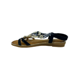 SANDALIAS DE FIESTA BONNY FRANCO BLACK | 301-8016