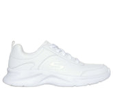 ZAPATILLAS ESCOLARES BLANCAS JUVENIL SKECHERS DYNAMATIC | 302630L-WHT