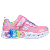 ZAPATILLAS URBANAS SKECHERS INFINITE HEART LIGHTS LOVE INFANTIL | 303751L-PKMT
