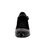 ZAPATOS ALQUIMIA 35/40 DE CUECA NEGRO CHAROL 3368-20