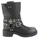 BOTINES CHALADA NEGRO 38-BIKER-5