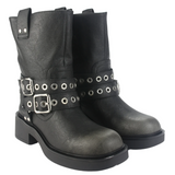 BOTINES CHALADA NEGRO 38-BIKER-5
