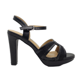 SANDALIAS DE FIESTA BONNY FRANCO NEGRAS | 384-0034