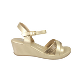 SANDALIAS BONNY FRANCO DORADO MUJER 384-0092