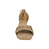 SANDALIAS DE FIESTA BONNY FRANCO GOLD | 384-0896