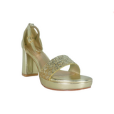 SANDALIA DE FIESTA BONNY FRANCO GOLD | 384-8201