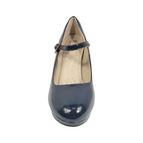 ZAPATOS FORMALES BONNY FRANCO AZUL CHAROL MUJER 403-0250