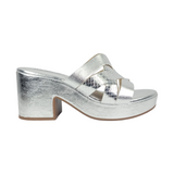 SANDALIAS MOLECA PLATA MUJER | 5549.109.30885-41