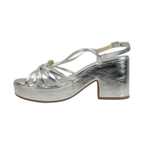 SANDALIAS DE FIESTA MOLECA PLATEADO MUJER | 5549.110.30838-41 1