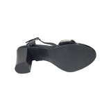 SANDALIAS DE FIESTA BONNY FRANCO NEGRO CHAROL MUJER 406-0300