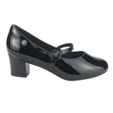 ZAPATOS FORMALES CHALADA NEGRO CHAROL  12-FLEXI-51