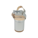 SANDALIAS DE FIESTA BONNY FRANCO PLATA MUJER 406-0018