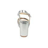 SANDALIAS DE FIESTA BONNY FRANCO PLATA MUJER 406-0009