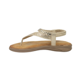 SANDALIAS BONNY FRANCO DORADO MUJER 384-0073