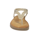 SANDALIAS BONNY FRANCO DORADO MUJER 384-0073