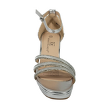SANDALIAS DE FIESTA BONNY FRANCO PLATA MUJER 406-0069
