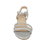 SANDALIAS DE FIESTA BONNY FRANCO PLATA MUJER 406-0018