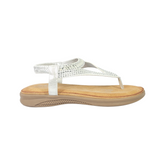 SANDALIAS BONNY FRANCO PLATA MUJER 384-0073