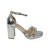 SANDALIAS DE FIESTA BONNY FRANCO PLATA MUJER 406-0069