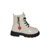 BOTINES MD NIÑAS WHITE 5A09-10