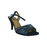 SANDALIAS DE FIESTA VIA FRANCA NEGRAS | 5G8241