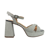 SANDALIAS DE FIESTA VIZZANO PLATA MUJER | 6472.204.26594-41