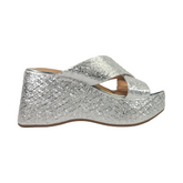 SANDALIAS DE FIESTA VIZZANO PLATA MUJER | 6559.104.30592-41