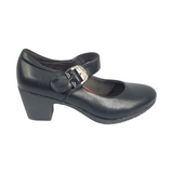 ZAPATOS DE CUECA HUALUNAOTE NEGRO MUJER A005