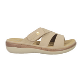 SANDALIAS BY PASS BEIGE MUJER Y6032-1A
