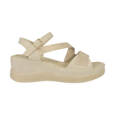 SANDALIAS BY PASS BEIGE MUJER Y9654-3A