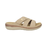 SANDALIAS BY PASS BEIGE MUJER Y6032-3A