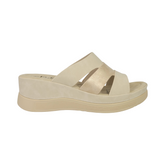 SANDALIAS BY PASS BEIGE MUJER Y9657-3A