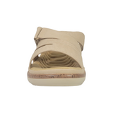 SANDALIAS BY PASS BEIGE MUJER Y6032-3A