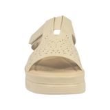 SANDALIAS BY PASS BEIGE MUJER Y3610-3A