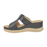 SANDALIAS BY PASS NEGRO MUJER Y3610-1A