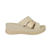 SANDALIAS BY PASS BEIGE MUJER Y9657-3A
