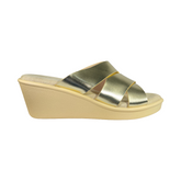 SANDALIAS NEW WALK DORADO MUJER HT3T8434-11A