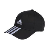 GORRA JOCKEY BÉISBOL ADIDAS 3 TIRAS SARGA DE ALGODÓN NEGRO | IB3242
